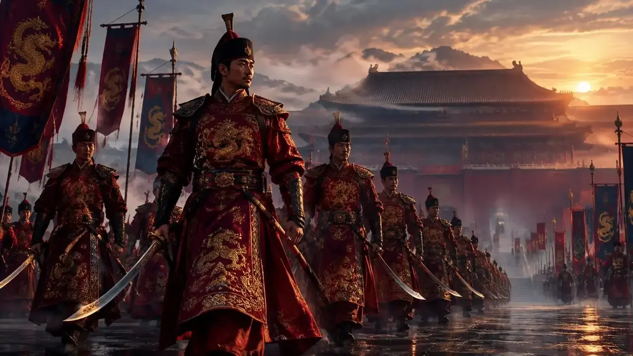 红豆短剧 绣春刀出，飞鱼服行 栏目背景