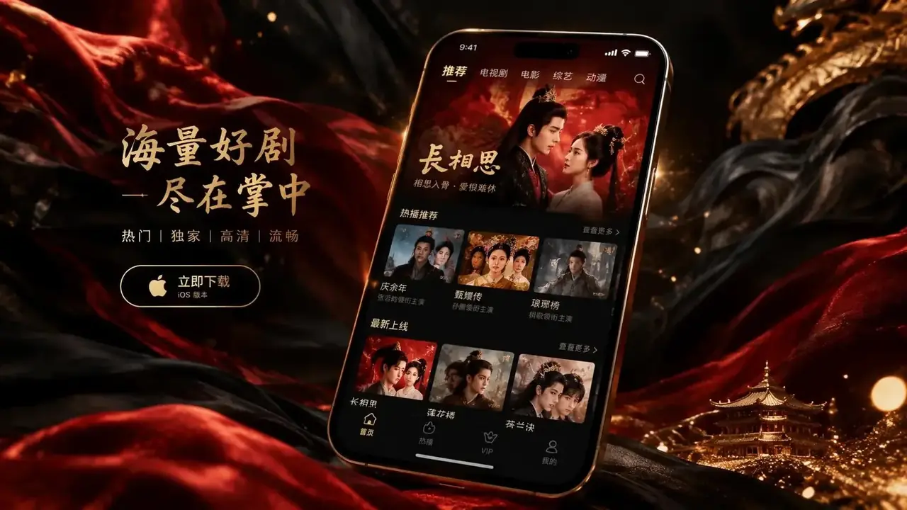 红豆短剧 客户端下载 栏目背景